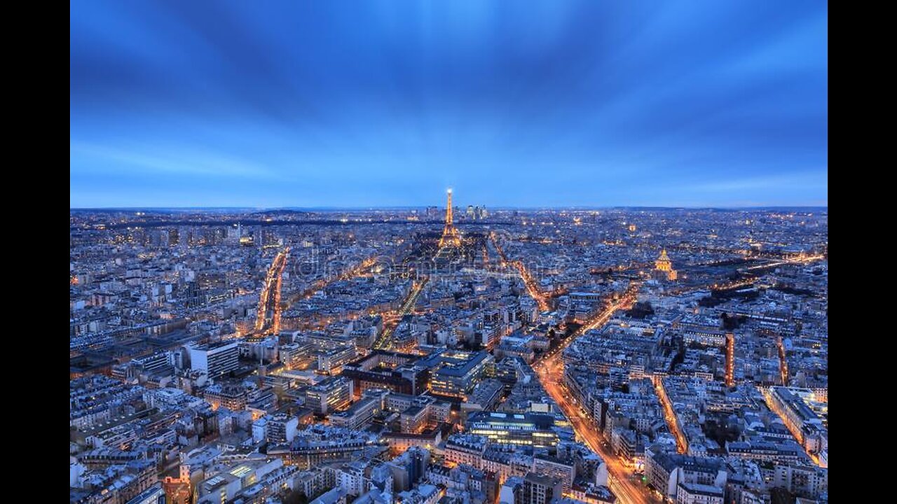 Beautiful France Paris Eiffel Tower HD VIDEO