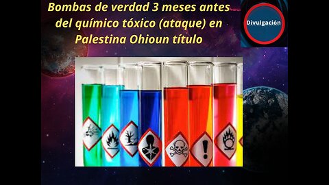 Bombas de verdad 3 meses antes del químico tóxico (ataque) en Palestina Ohio