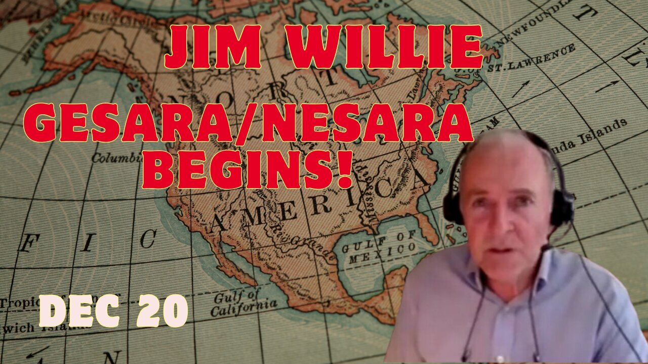 Jim Willie: EBS Shockwave Incoming - GESARA/NESARA Begins!!! Dec 20