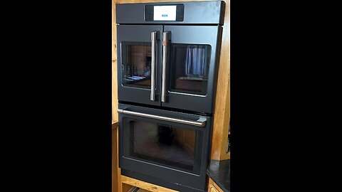 Cooking steel-cut oatmeal cookies in our new Cafe double oven
