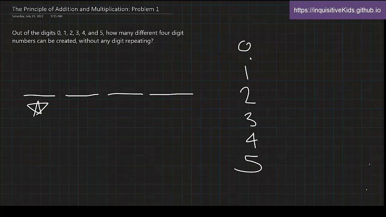 Principle Of Addition and Multiplication: Problem 1