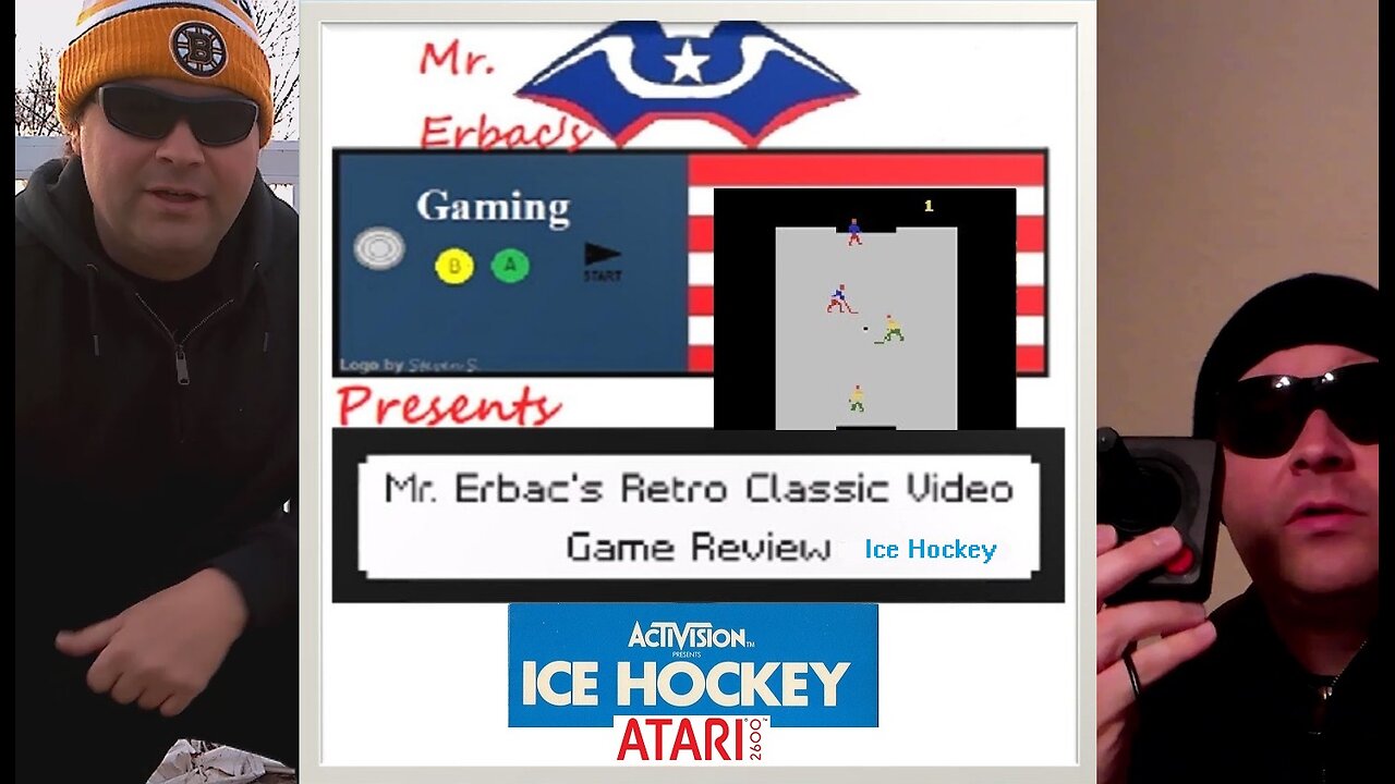 Mr. Erbac's Retro Classic Video Game Review - Ice Hockey (Atari 2600)
