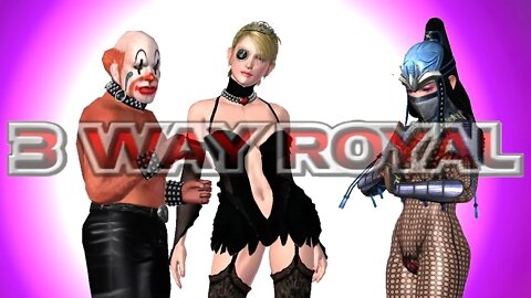 Rumble Roses XX - 3 Way Human vs COM vs COM