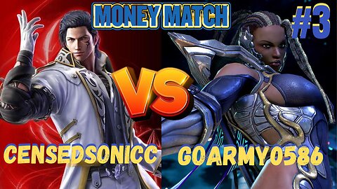 Tekken 7 PSN Sunday Money Match Tournament #3 Grand Finals CensedSonicc vs GoArmy0586 #tekken7 #ps4