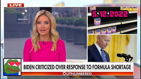 Biden Criticized Over Response To Formula Shortage