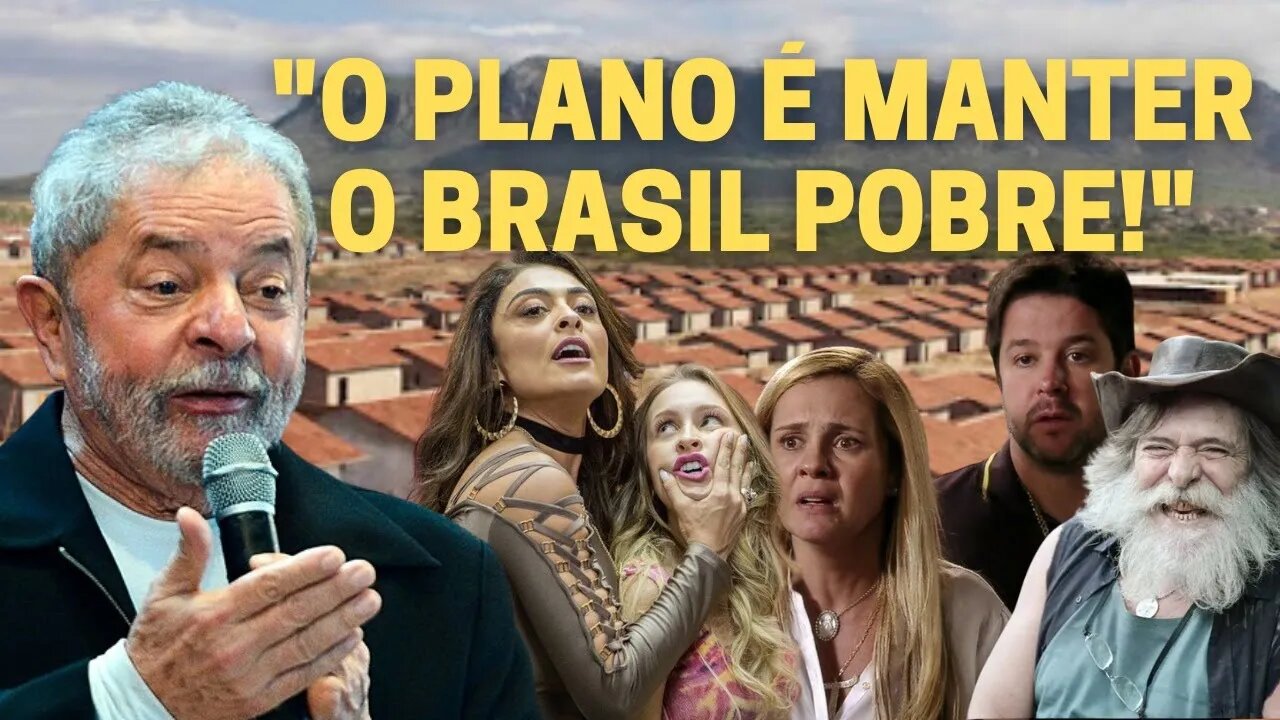 "O LULA QUERIA O BRASIL SEMPRE NA POBREZA. ESSE SEMPRE FOI O PLANO DA ESQUERDA!"