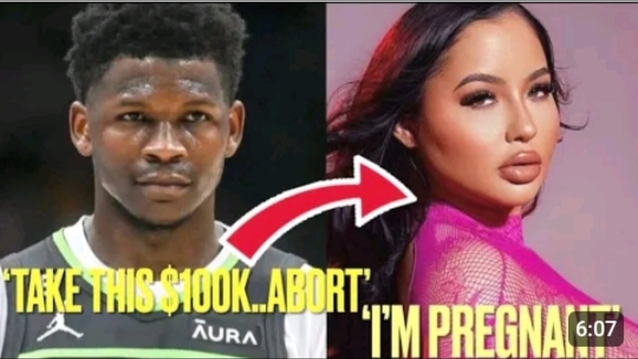 Anthony Edwards Gets IG MODEL DreamPaige PREGNANT Allegedly & Pays Her $100k To Abort Mission