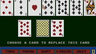 Atari ST Games - Gin Rummy