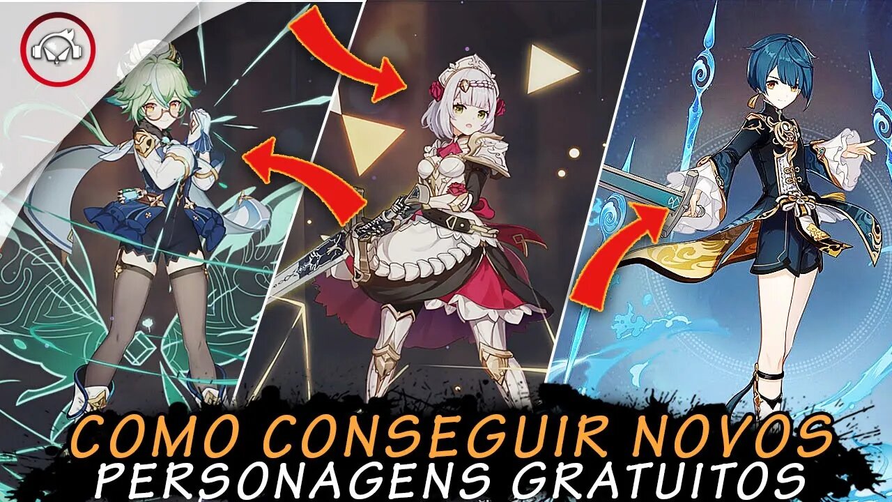 Genshin Impact, Como CONSEGUIR novos personagens GRATUITOS | Super Dica PT-BR