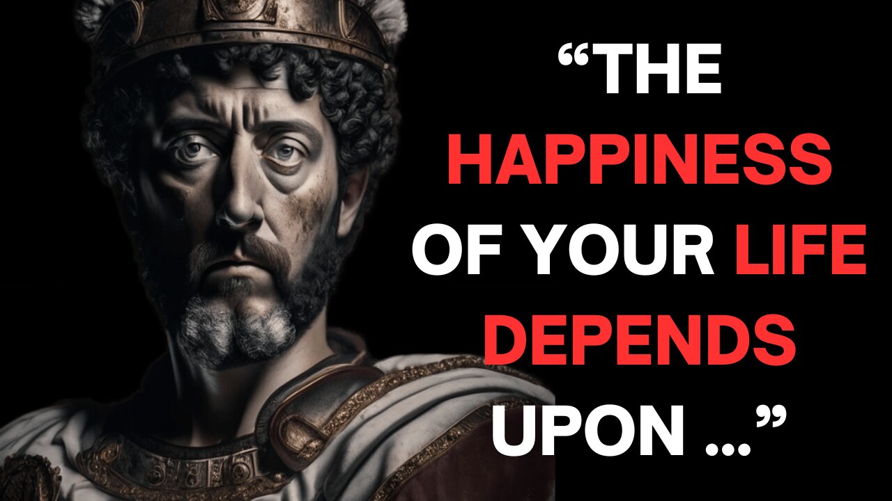 Marcus AureliusStoic Life Lessons (Quotes) : Wisdom to Live #Stoicism