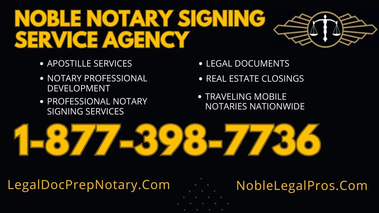 TRAVELING Mobile Notary Public Signing Service Near Me | Elkhart, IN