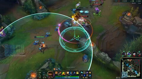 Gangplank predicts Nilah's jump | AC 91