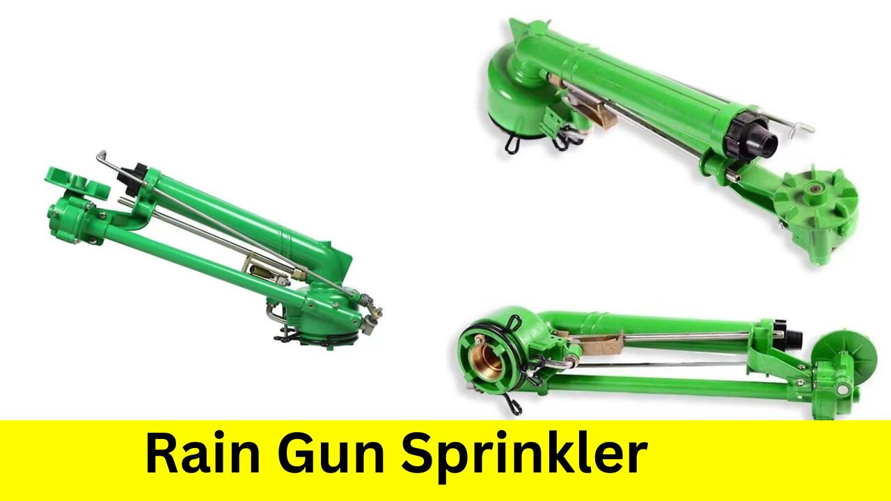 Rain Gun Sprinkler For Farmland Irrigation System Techshahin24