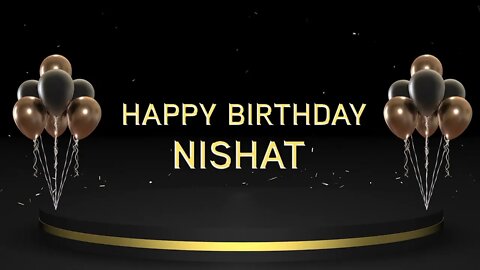 Wish you a very Happy Birthday Nishat