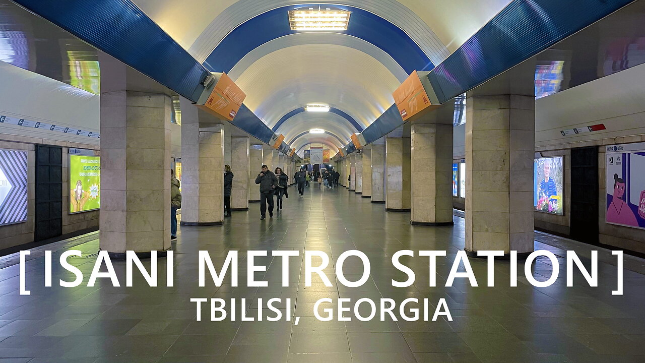 Tbilisi Walks: Isani Metro Station