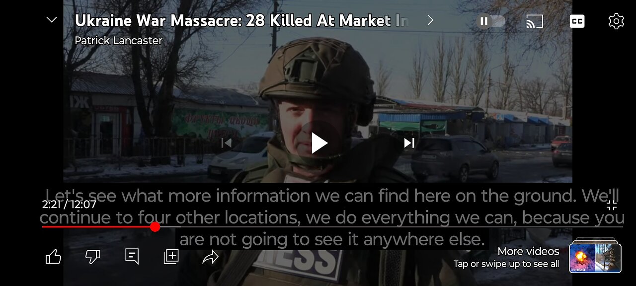 WARNING: GRAPHIC IMAGES!?Ukraine massacre at marketplace part 2