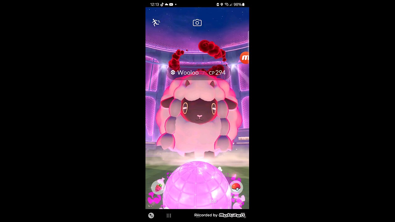 POKEMON GO CATCHING DYNAMAX WOOLOO