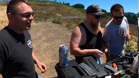 Full auto guns and tannerite