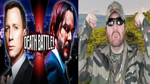 James Bond VS John Wick - Death Battle! REACTION!!! (BBT)