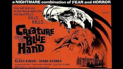 CREATURE WITH THE BLUE HAND 1967 (UK Release) Killer Uses Glove of Razor-Sharp Blades FULL MOVIE in HD