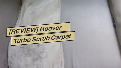 [REVIEW] Hoover Turbo Scrub Carpet Cleaner, Blue, FH50130