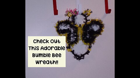 Bumble Bee Wreath