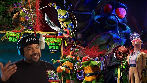 TMNT Mutant Mayhem Behind The Scene & New Character Posters Utrom Revealed