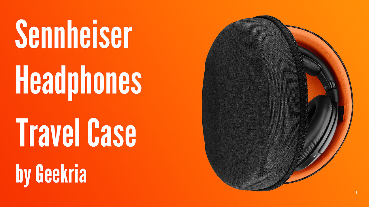 Sennheiser Over-Ear Headphones Travel Case, Hard Shell Headset Carrying Case | Geekria