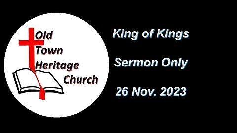 King of Kings (Ephesians 1:15-23)