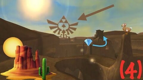 Marching and riding through the ancient desert. - TLoZ:SSHD (4)