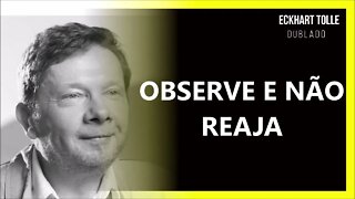 APRENDA A OBSERVAR AO INVÉS DE REAGIR, ECKHART TOLLE DUBLADO