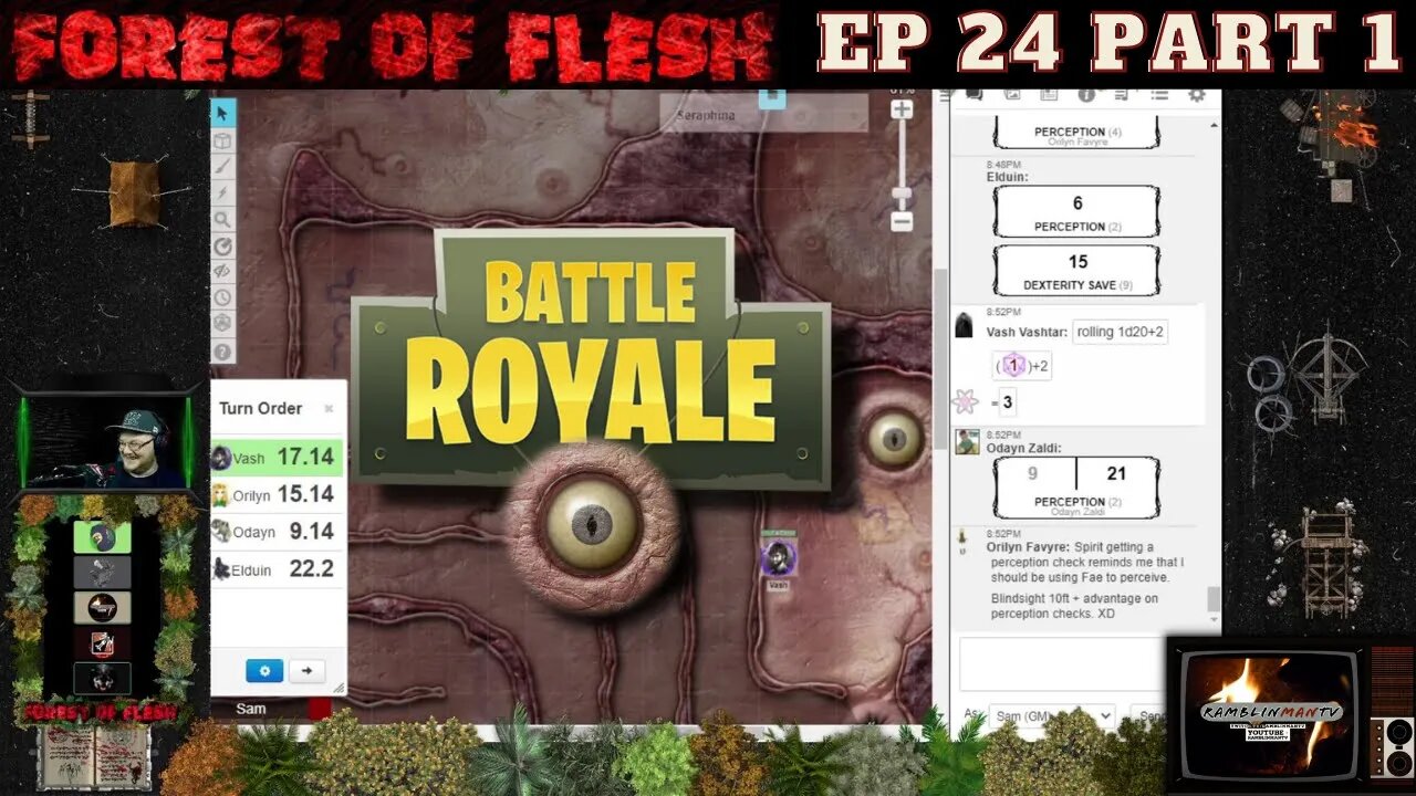 Forest of Flesh Episode 24 (Part 1) | A-Team Battle Royale | DnD5e