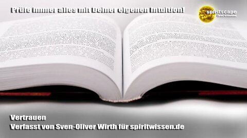 Vertrauen - spiritwissen.de