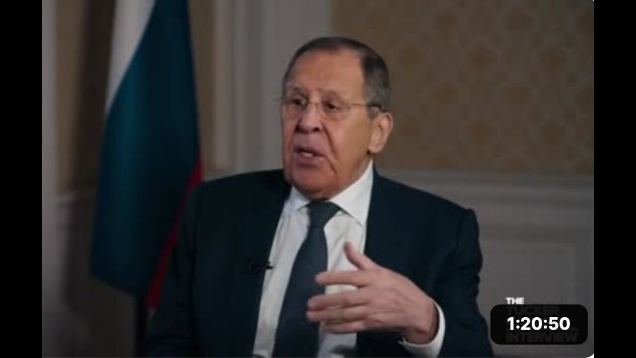 Tucker's Exclusive Interviews Sergey Lavrov