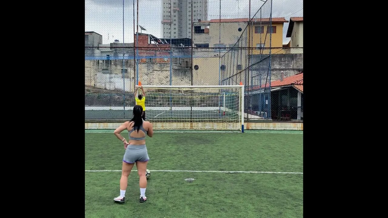 Football Tricks Model Rachel from Brazil 2