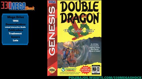 Jogo Completo 27: Double Dragon V (Mega Drive)