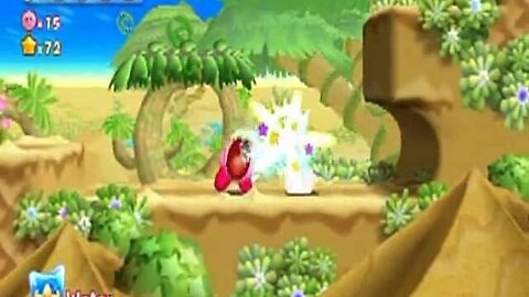 Kirby's Return To Dreamland Walkthrough Part 3: Cute-Yet-Sandy