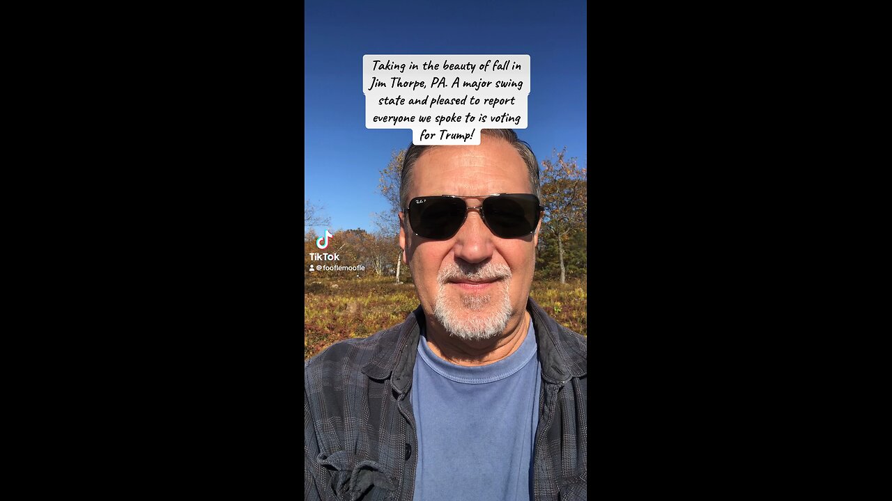 Fall day in Jim Thorpe PA. At the 100 mile view