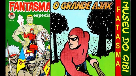 O FANTASMA EM CORES AJAX O GRANDE #museudogibi #quadrinhos #comics #manga