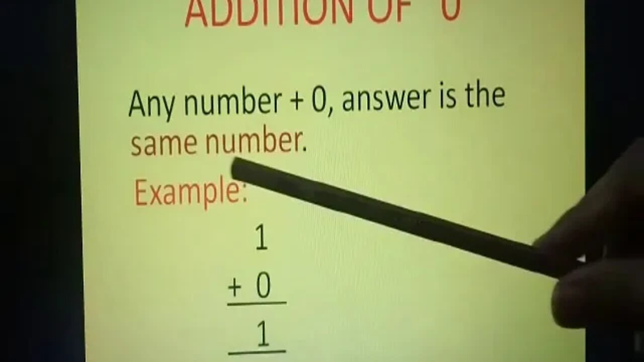 Prep Maths Addition of'' 0'' part 1