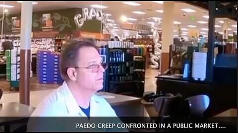 PAEDO CREEP CONFRONTED IN A PUBLIC MARKET