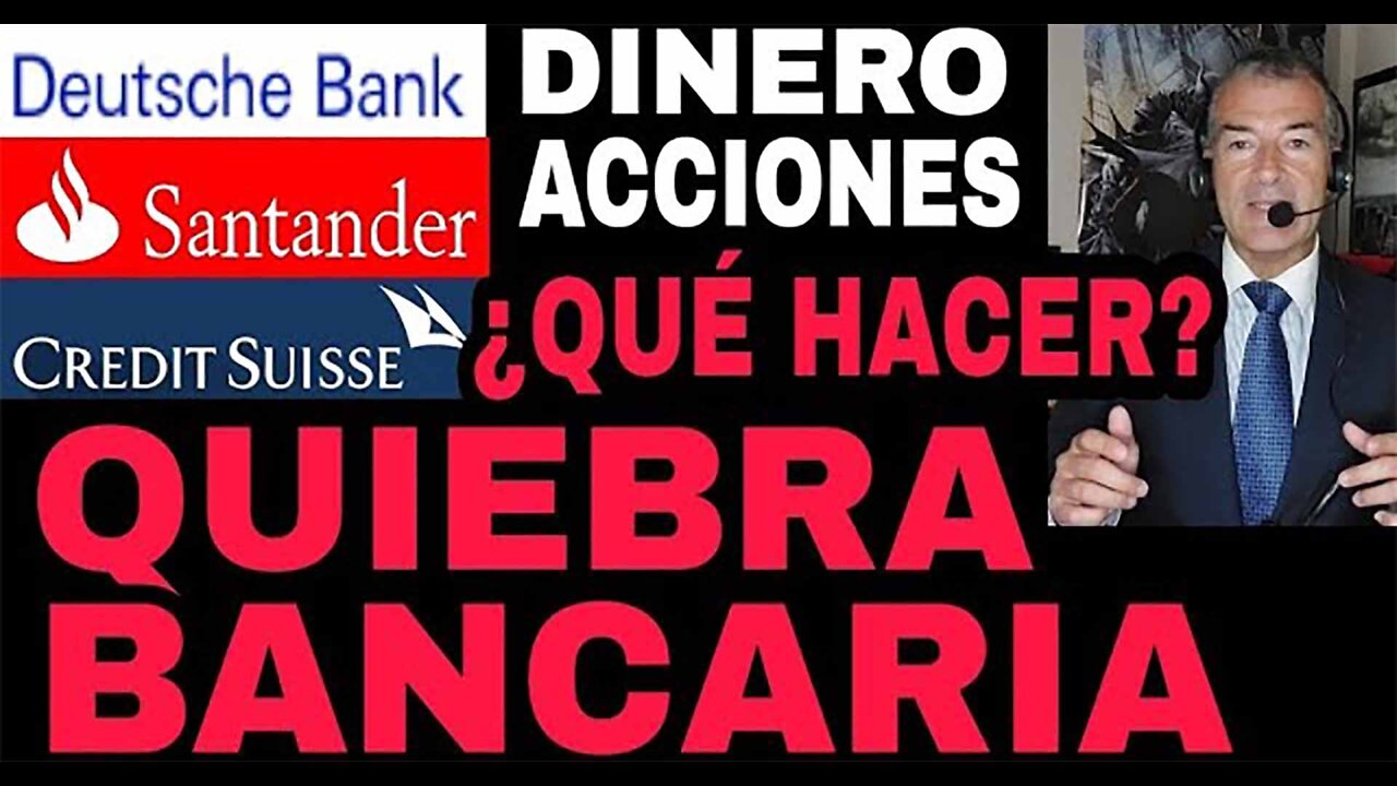 04oct2022 CREDIT SUISSE Y DEUTSCHE BANK en QUIEBRA BANCARIA: CONSEJOS · Abogado contra la Demagogia || RESISTANCE ...-