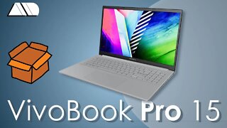 Asus Vivobook Pro 15 k3500PC Unboxing PT-BR