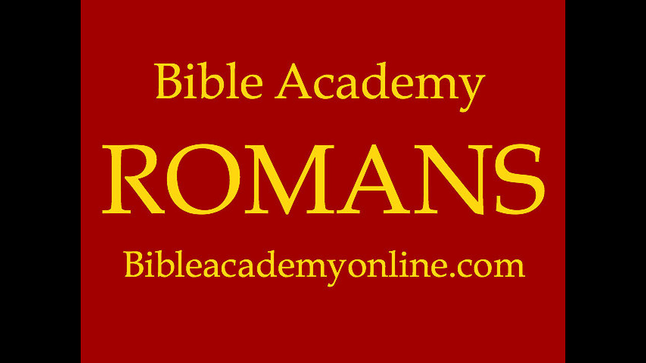 Romans 15:1-7 Lesson 70