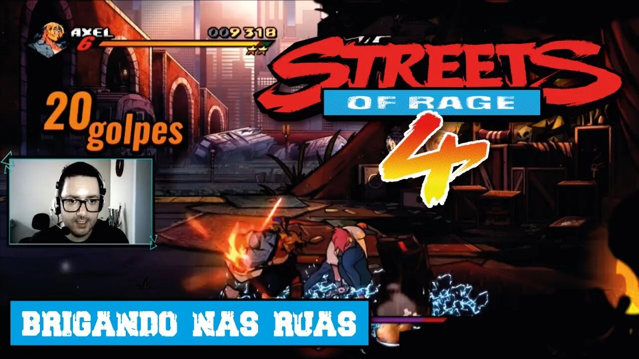 BRIGANDO NAS RUAS - STREETS OF RAGE 4