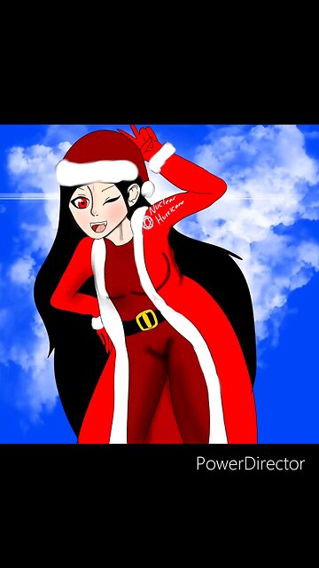 speedpaint the Christmas vampire ❤️