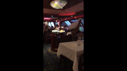 The show at dinner wow ….