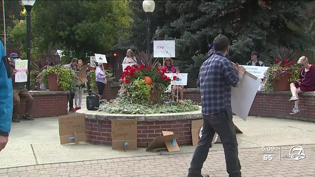 Demonstrators call for changes within Idaho Springs Police Department