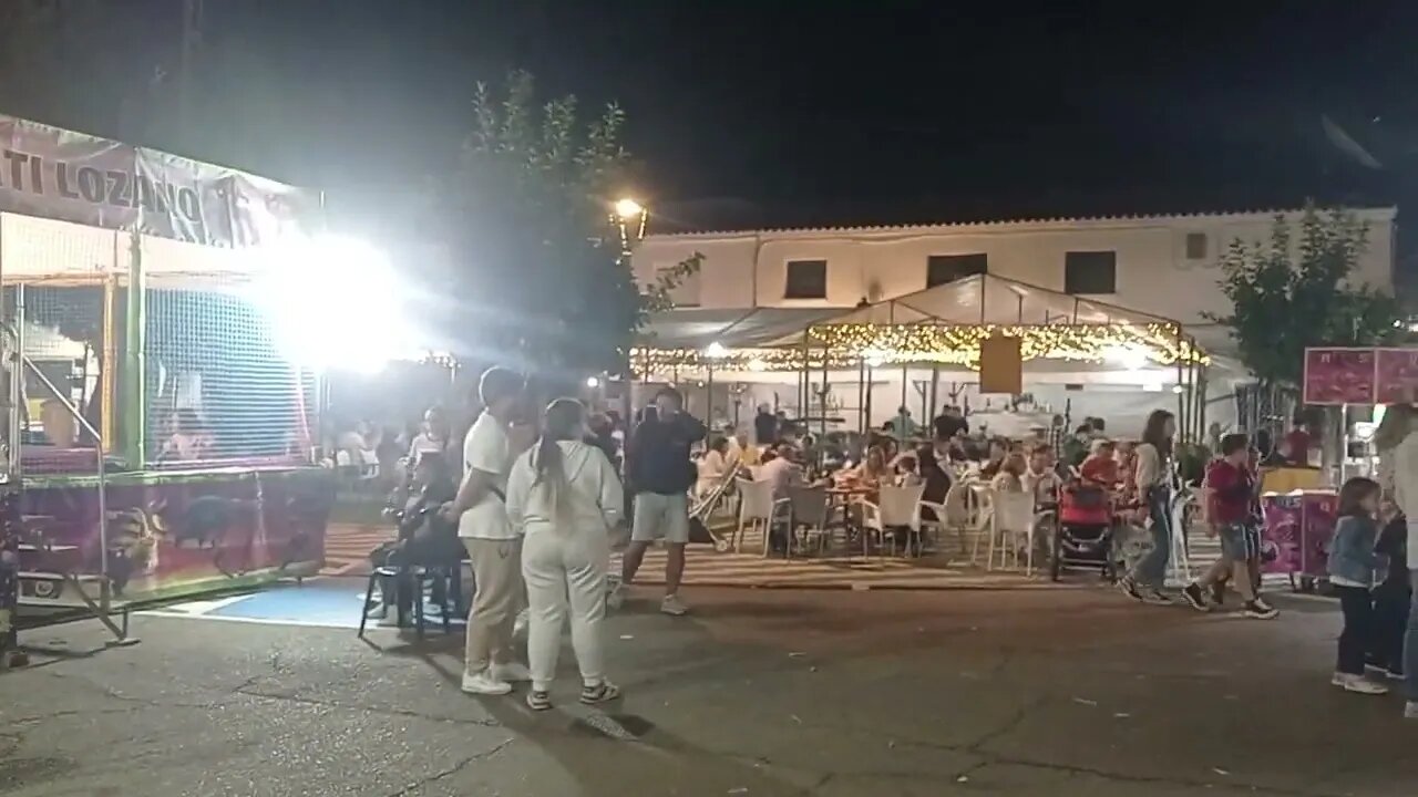 Ambiente Feria de Valdelacalzada 2023😃 #valdelacalzada #badajoz