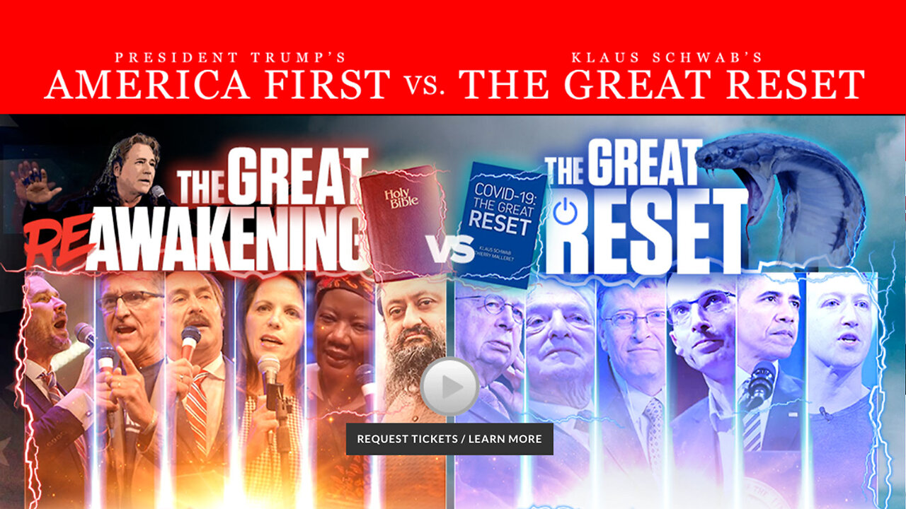 America First Versus The Great Reset | It's Bigger Than Trump Versus Biden, It's the Great Reset Versus The Great ReAwakening? Learn More About The Great Reset Agenda Today At: www.TimeToFreeAmerica.com/Revelation